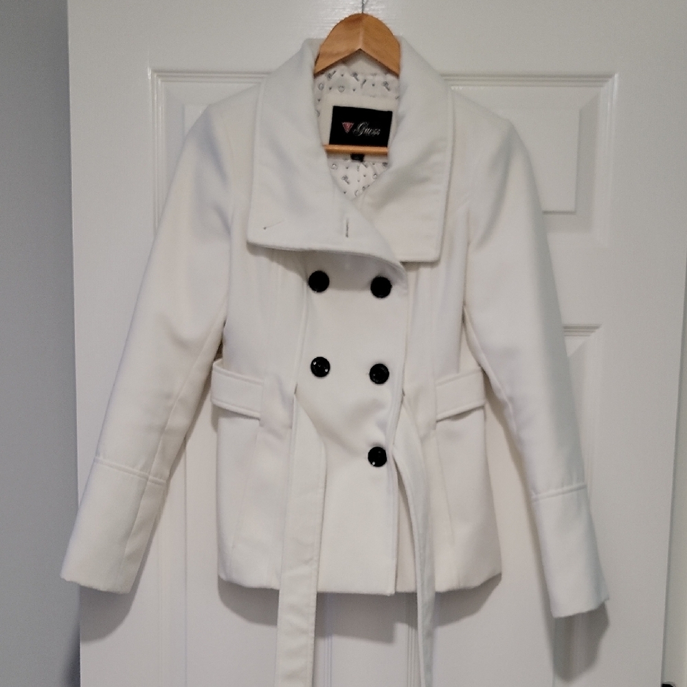 Guess White Coat